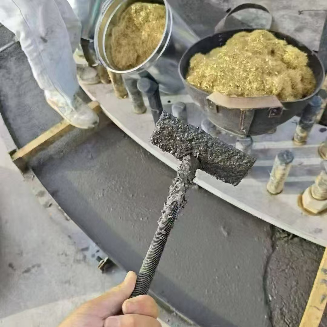 巫山C120钢纤维高强无收灌浆料 轧机压缩机汽轮机发电机锻压设备底座灌浆材料